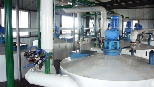 Corn germ oil production line