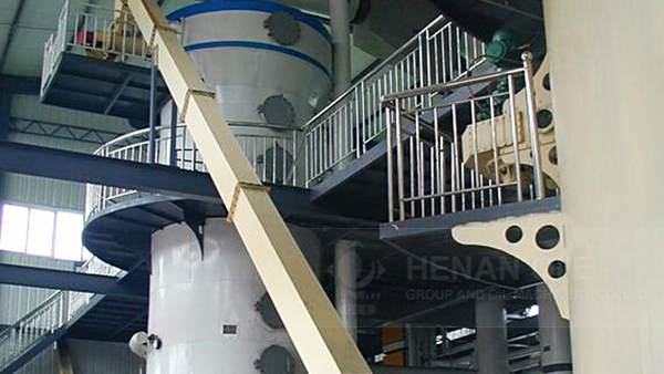 Cotton seed oil production line