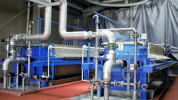 Sunflower oil production line